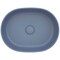 Ruvati 19-inch Pacific Blue epiStone Solid Surface Modern Bathroom Vessel Sink RVB2119LE - alternate 7